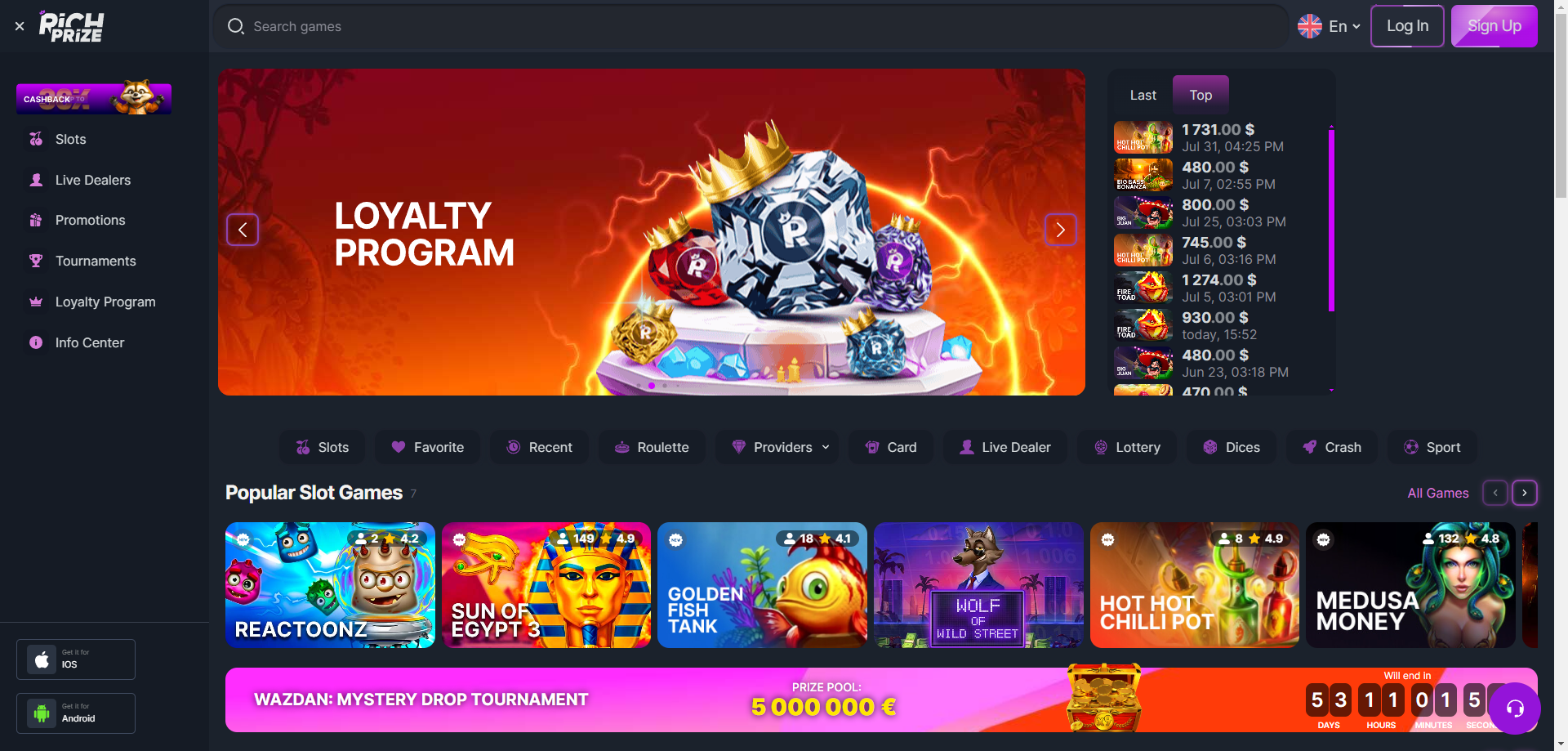 Rich Prize Casino